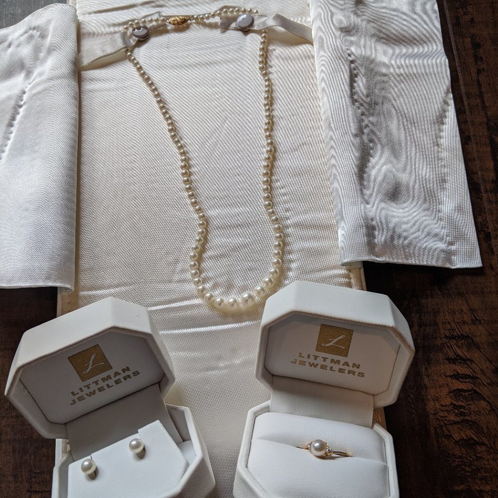Littman Jewelers Pearl Jewelry Set